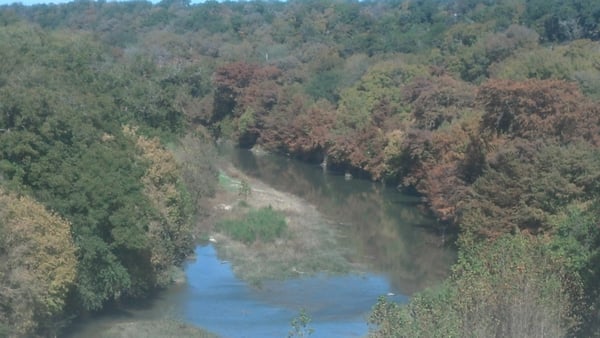 Guadalupe River close to church.