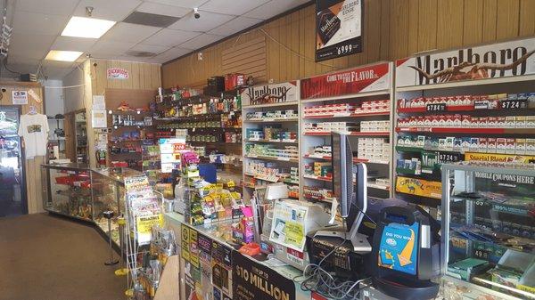 This is an amazing place. Literally everything you want, from superior quality Water pipes to cigarettes, e-cigs accessoriws