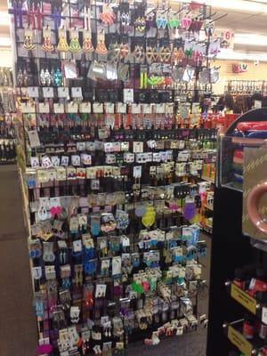 We have the largest selection of accessories in the area