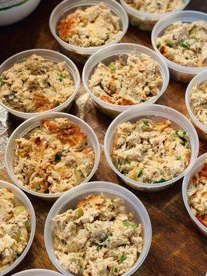 Smoked chicken salad