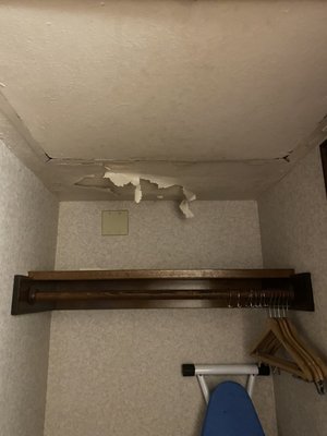 Closet ceiling