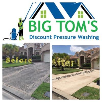 Big Tom's Discount Pressure Washing