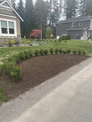 Refreshed front bed