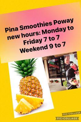 Pina Smoothies in poway