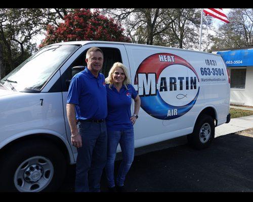 Owners Ricky & Sheila Martin