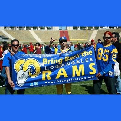 Los Angeles Rams, hurry back home, we miss you!