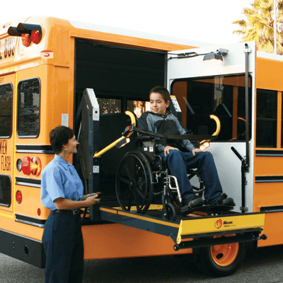 We proudly serve our school districts by installing, servicing, and repairing wheelchair lifts and HVAC systems on every bus!