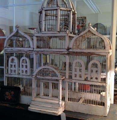 Victorian birdcage. $495. One-of-a-kind in great condition.