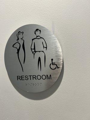 Gender neutral bathroom