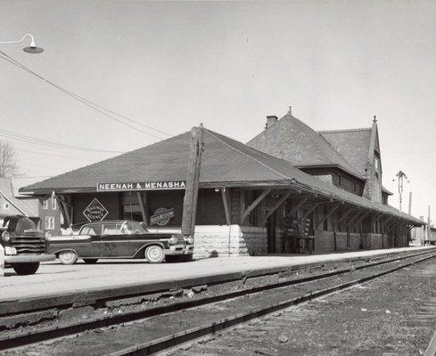 Another old photo of our building! So cool!