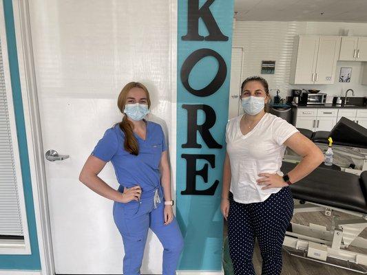 We are very fortunate to have two new incredible additions to our Kore staff. Jacey and Brittney. Welcome..