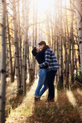 PineCreek Cookhouse Engagement Photoshoot