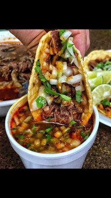 Tacos de Birria/Braised beef tacos