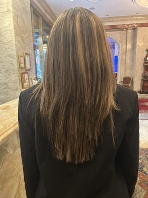 Terrible layered haircut