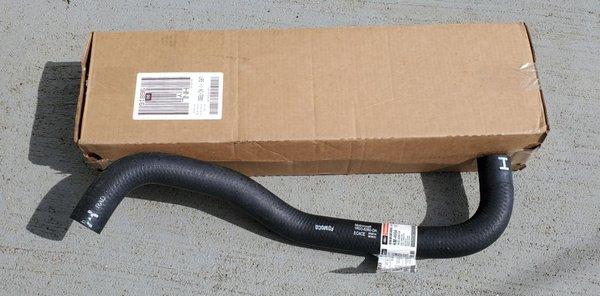 Picked up Ford OEM upper radiator hose for my Mustang GT.