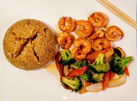 Hibachi shrimp