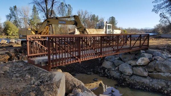 Restoration of an ancient oxbow of the Sacramento River by Mike Michalak, local conservationist