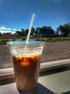 On warm, summer days an iced coffee is the way to go!