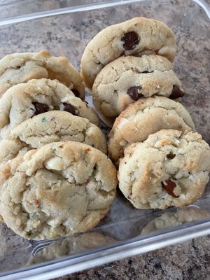 Fresh cookies