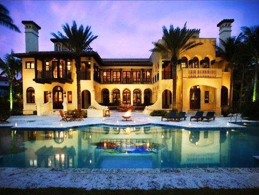 Luxury home at dawn. Wake up to this view!