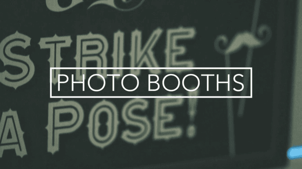 Photobooths are perfect ways to capture the candid moments of your celebrations!