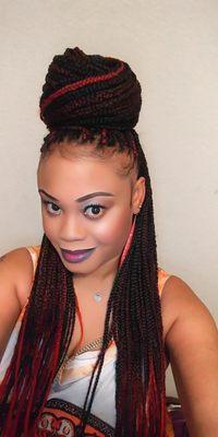 natural and protective hairstyles by La La