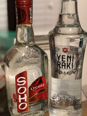 My two favourite liquor drinks