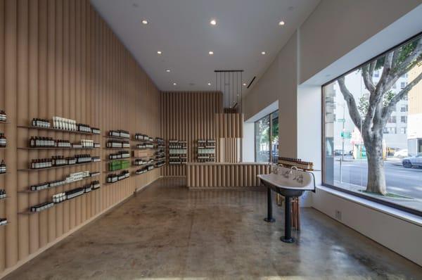 Aesop - A retail store in downtown Los Angeles.