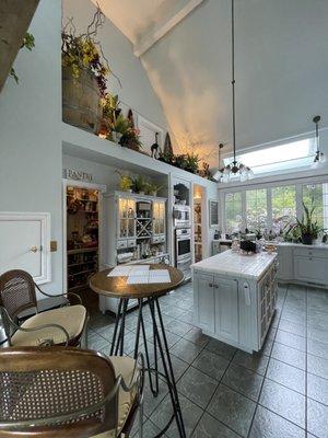 Kitchen space shared with hosts and two private rooms