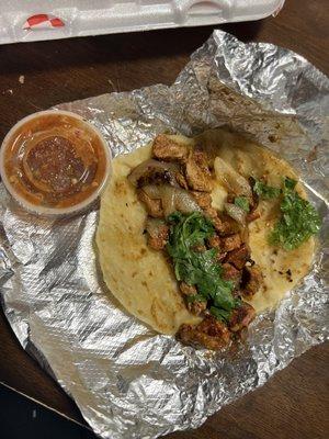 Al pastor taco