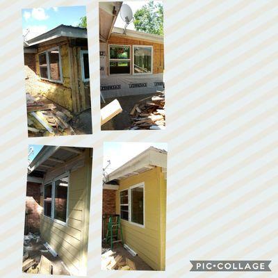 Remodel due to termite damage