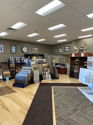 Our vast carpet selection in a cozy showroom will make the decision on your perfect carpet as stress free as possible.