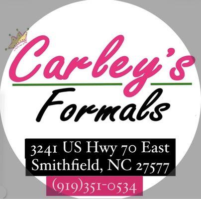 Carley's Formals Find us  https://www.carleysformals.com