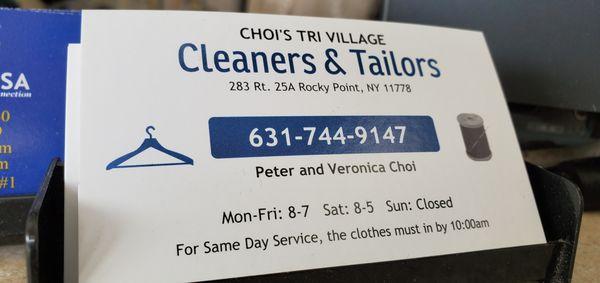 Tri-Village Cleaners