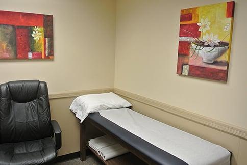 We strive to create a comfortable space for your treatment.