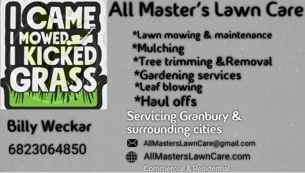 All Masters Lawn Care