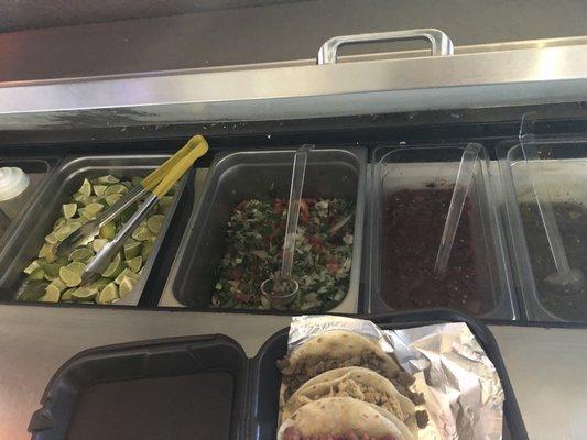 Salsa bar