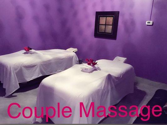 Couple massage room