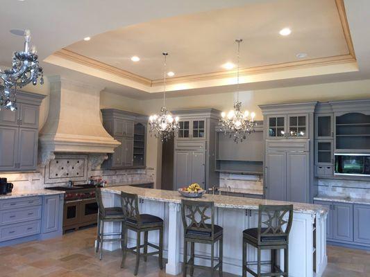 Custom Kitchen designed and manufactured by Pacillo's Custom Furniture