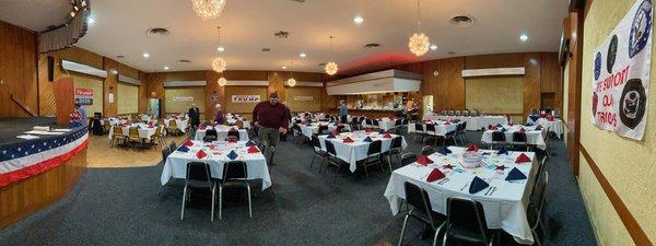 Panorama of Upper Event room