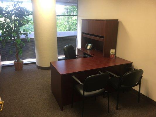 Private and spacious offices starting at $495 a month