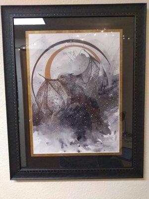 Custom framed print