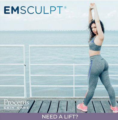 Emsculpt at Procerus Skin Carr