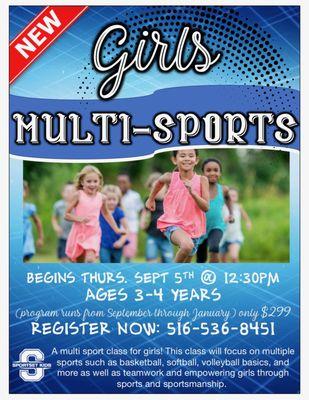 Girls Sports Classes