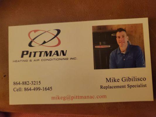 Pittman Heating & Air Conditioning Inc