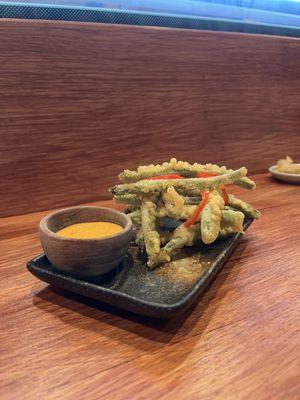 String bean tempura