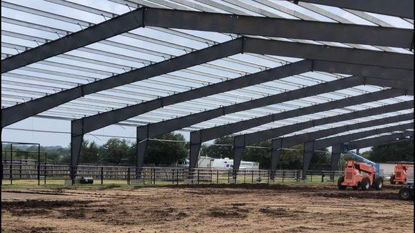 Rodeo Arena Piers and Footings.