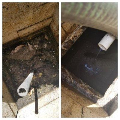 Before & after 
Septic tank cleaning 
Call us at 786 306 7781