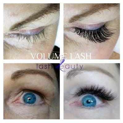 Our non-surgical solution to looking young and fabulous instantly: Volume Lash extensions