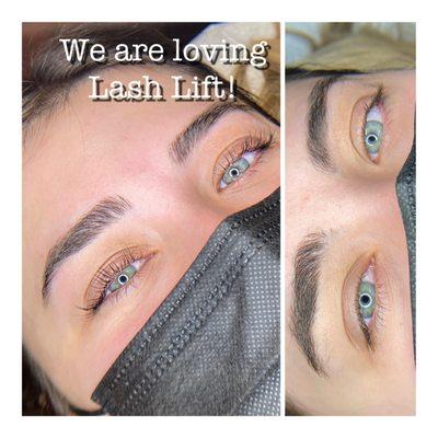 Schedule your lash lift today.  We curl and tint your own lashes for a carefree look.